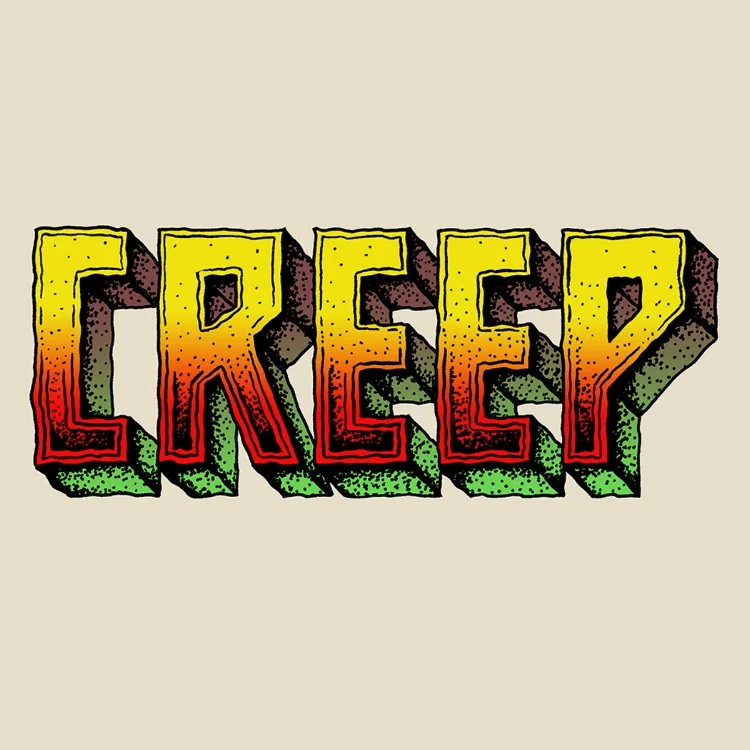 Trippy Lettering