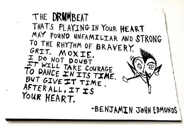 Last chance you take might be your own wild heart.