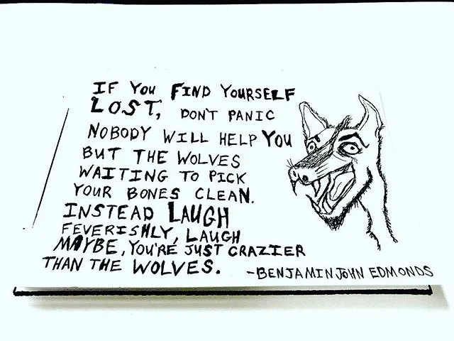 I wear the teeth of wolves as jewelry. Memory is too powerful a tool.
