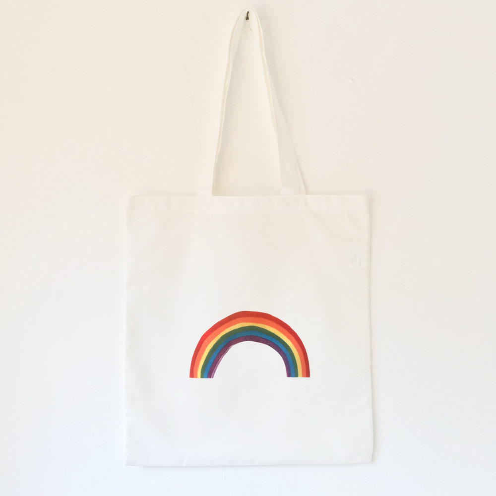 Happy Pride Tote bag — Harriet Quilty Art & Illustration