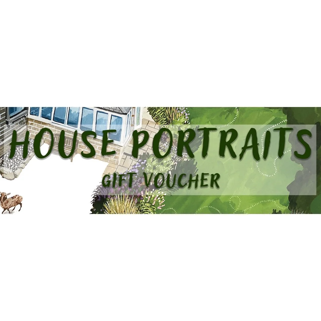 Introducing the new House Portrait Gift Voucher