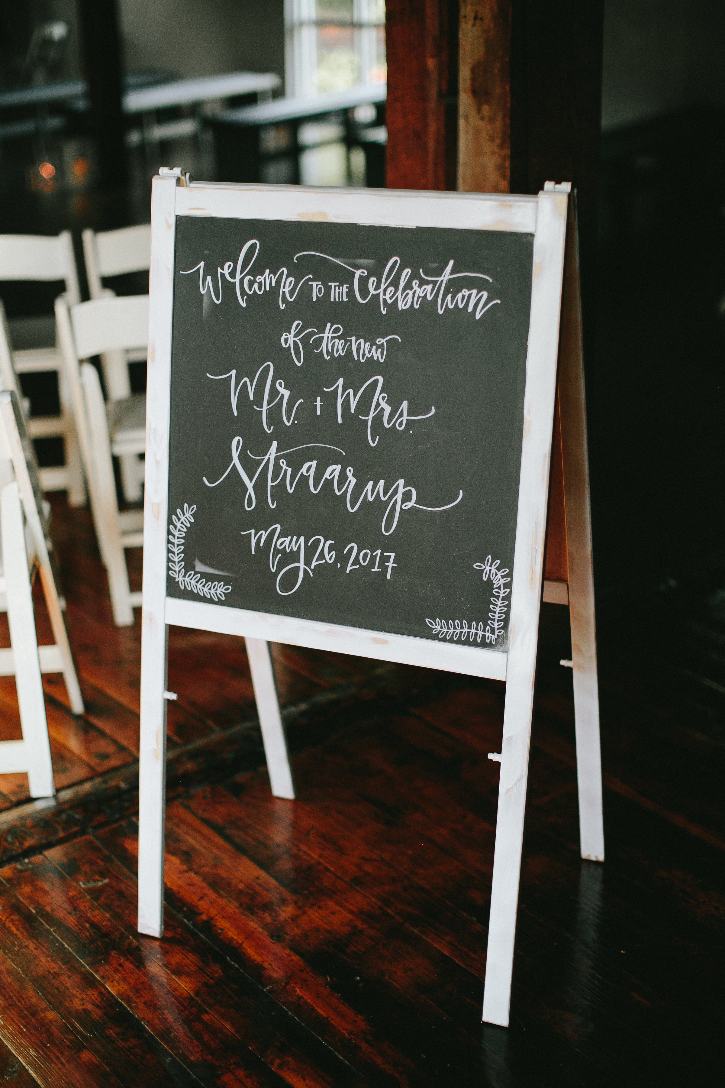 hand lettering + signage
