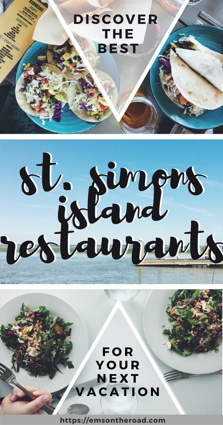 St. Simons Island Restaurants | Em's on the Road