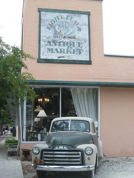 Eight Flags Antique Market is the ultimate vintage emporium in downtown Fernandina, Florida