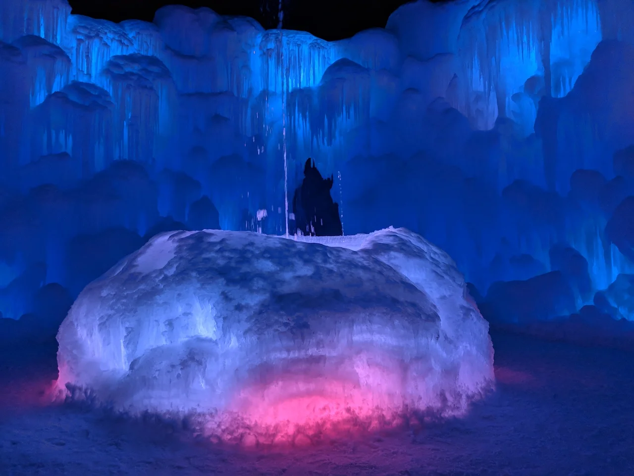 Ice Castles in Midway by Melissa of Parenthood and Passports