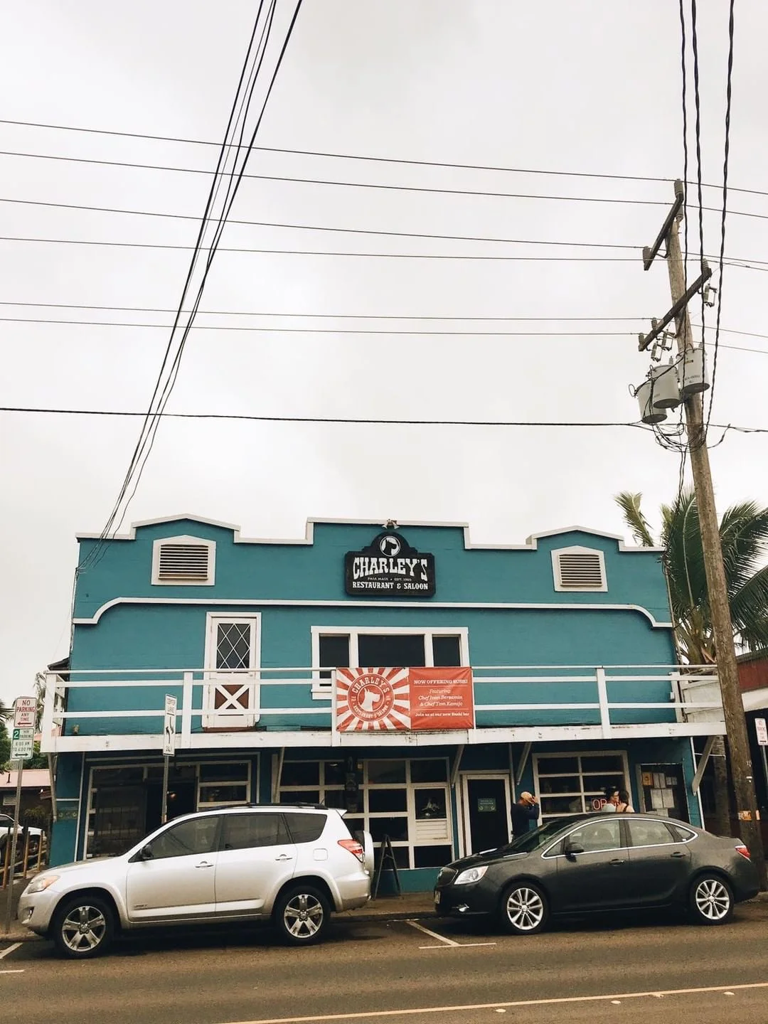 Charley’s Restaurant & Saloon in Paia shot by Water Gypsies Photography | Discover the 10 best things to do in Maui with these insider tips from an ex-resident. #maui #travel #hawaii