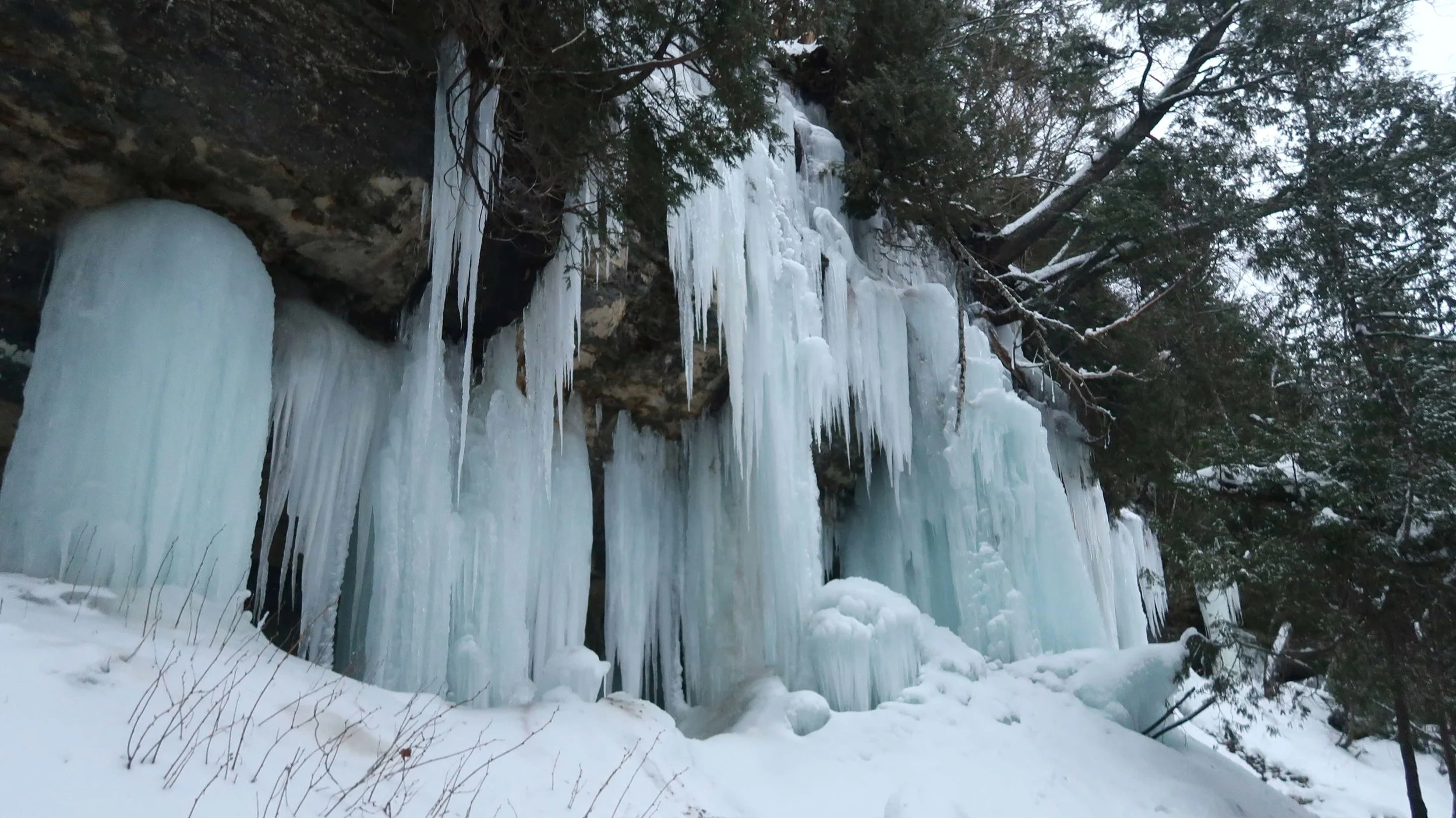 Ice Curtains at Pictured Rocks National Lakeshore