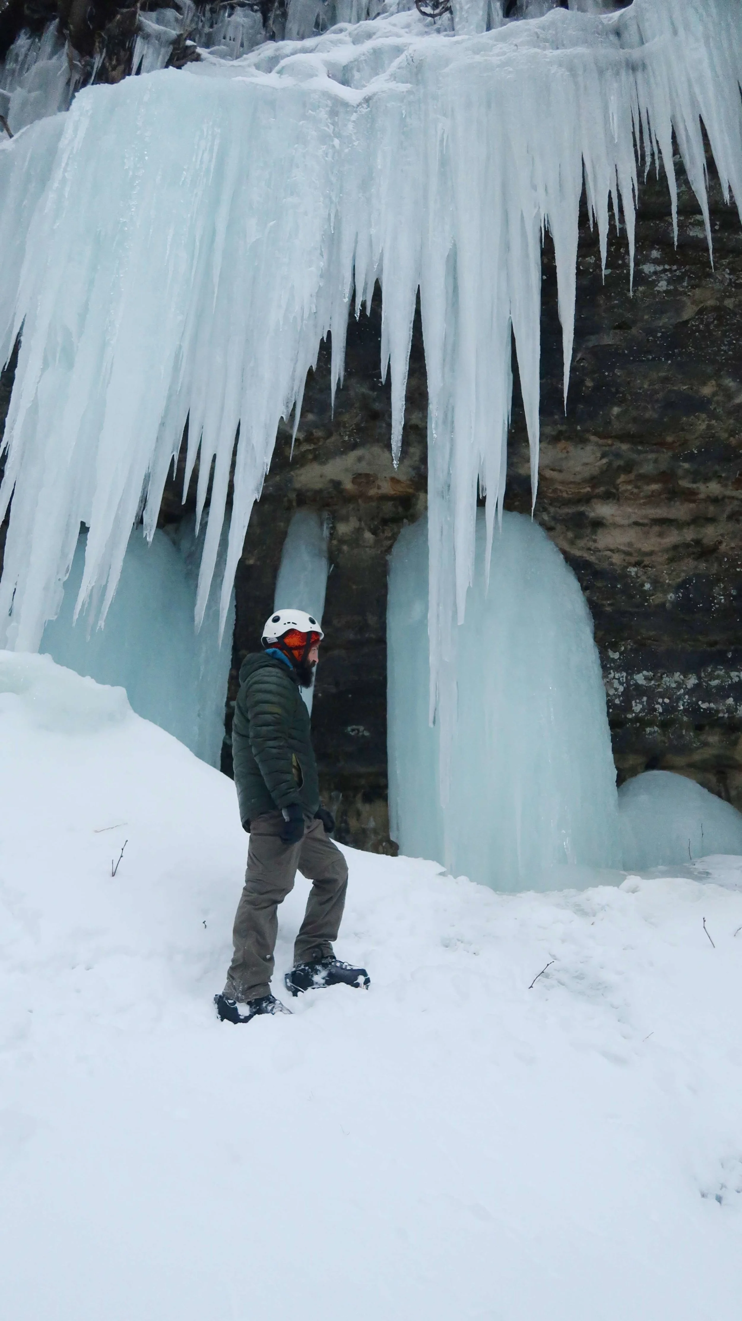 Ice Curtains at Pictured Rocks National Lakeshore