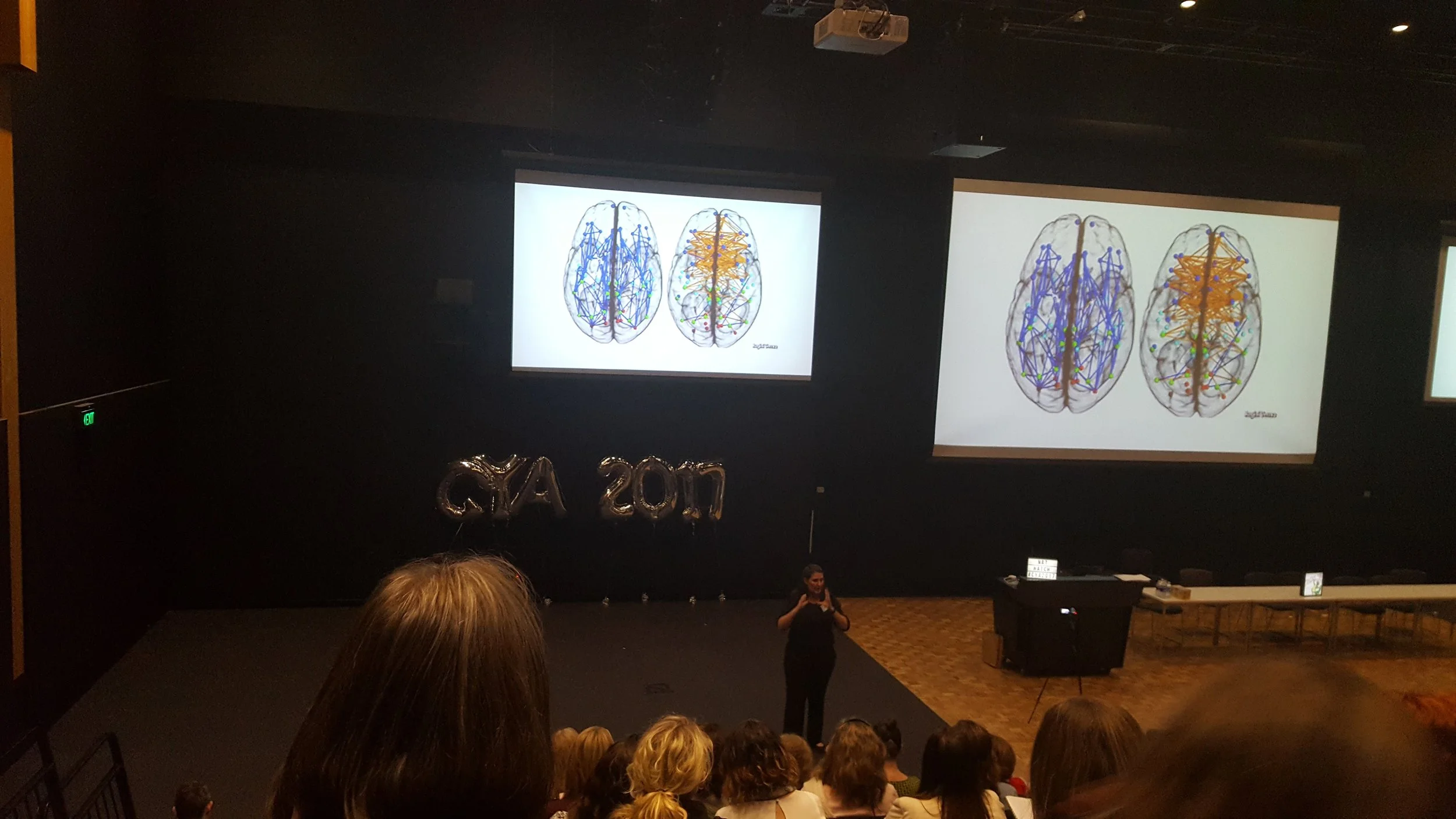 Natalie Hatch speaking at CYA 2017