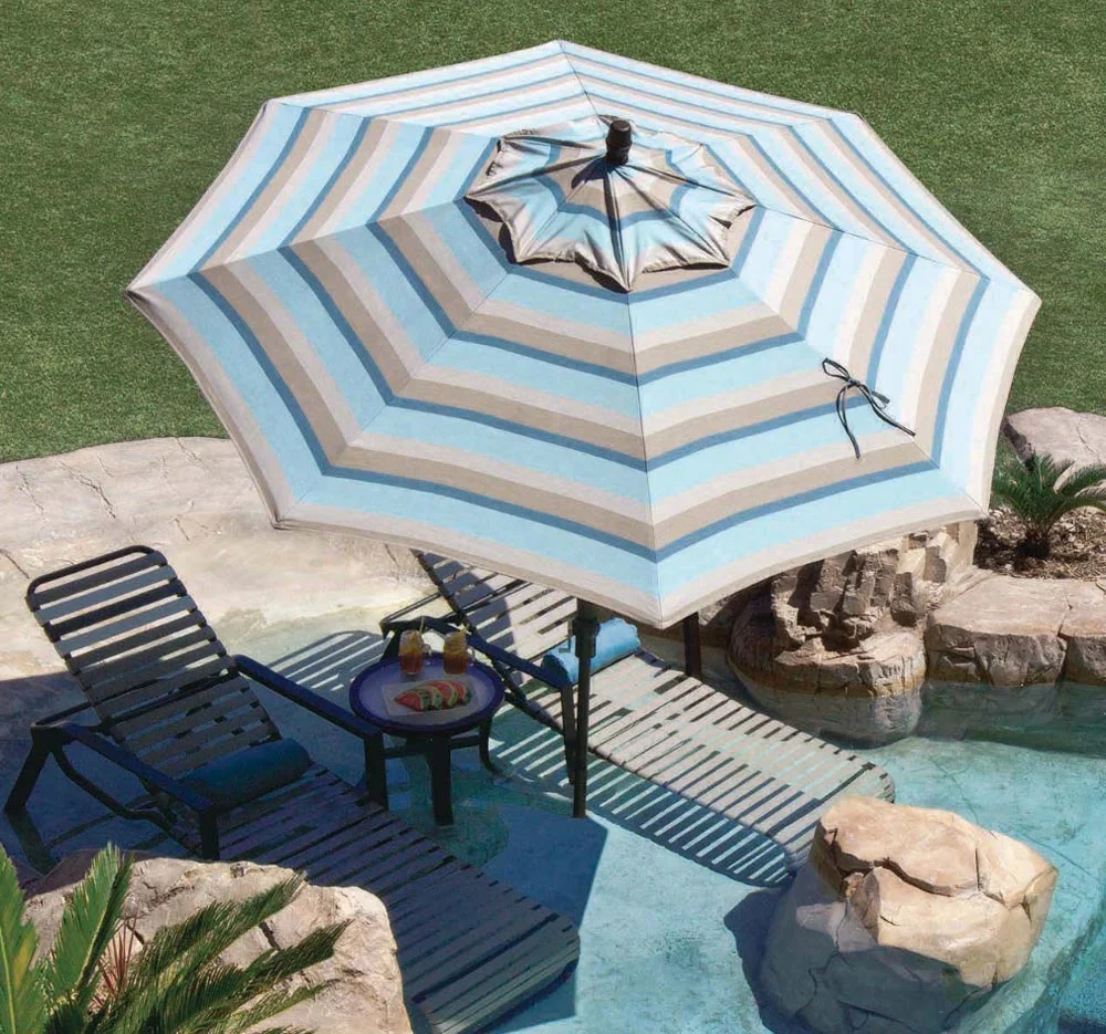 9' FOOT COLLAR TILT UMBRELLA