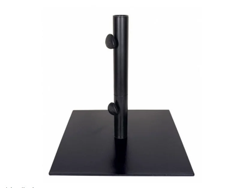 35 & 70 LB FLAT STEEL BASES (FOR LOW PROFILE APPLICATIONS)
