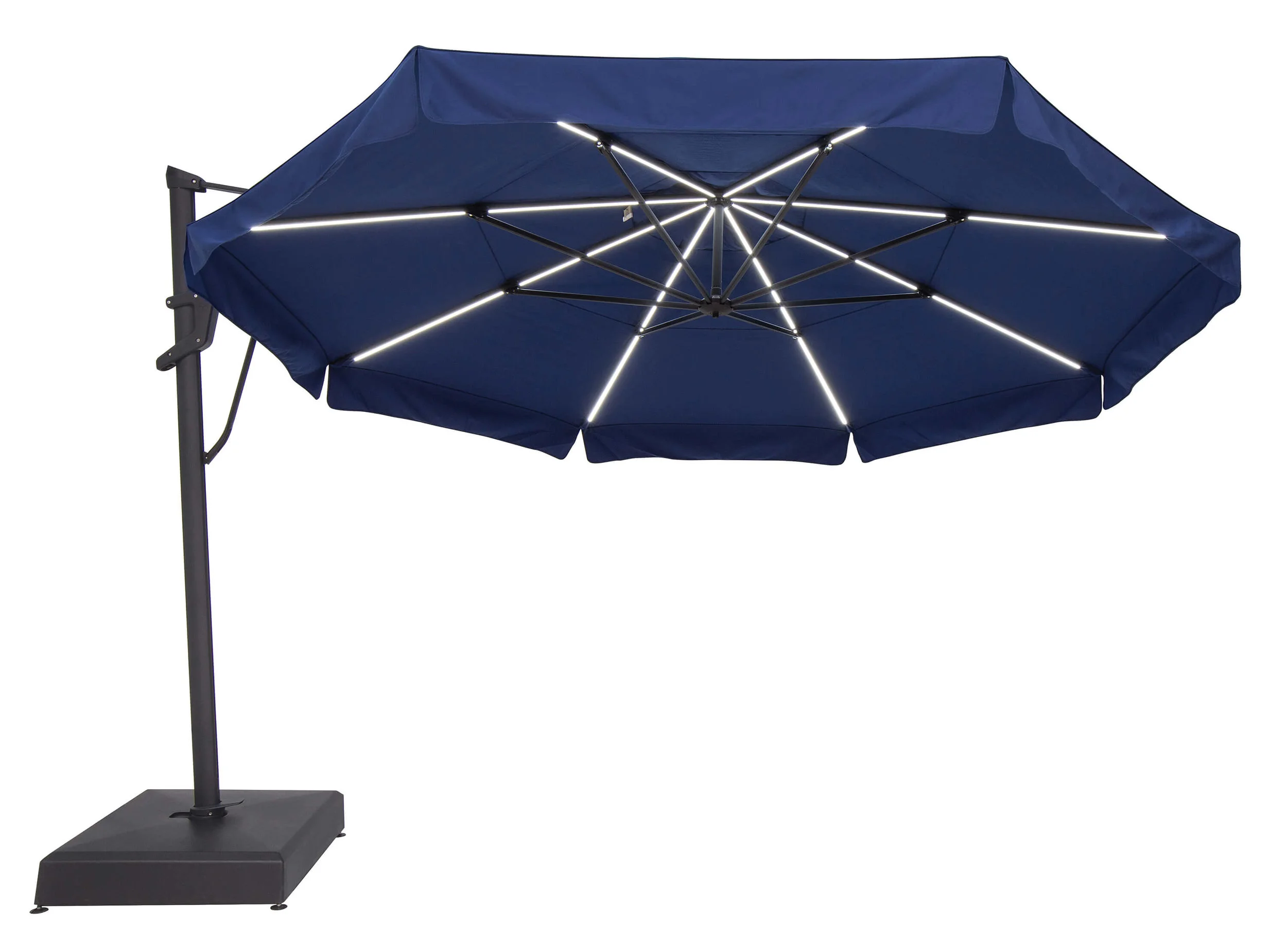 13’ STARLUX - LED LIGHTED UMBRELLA