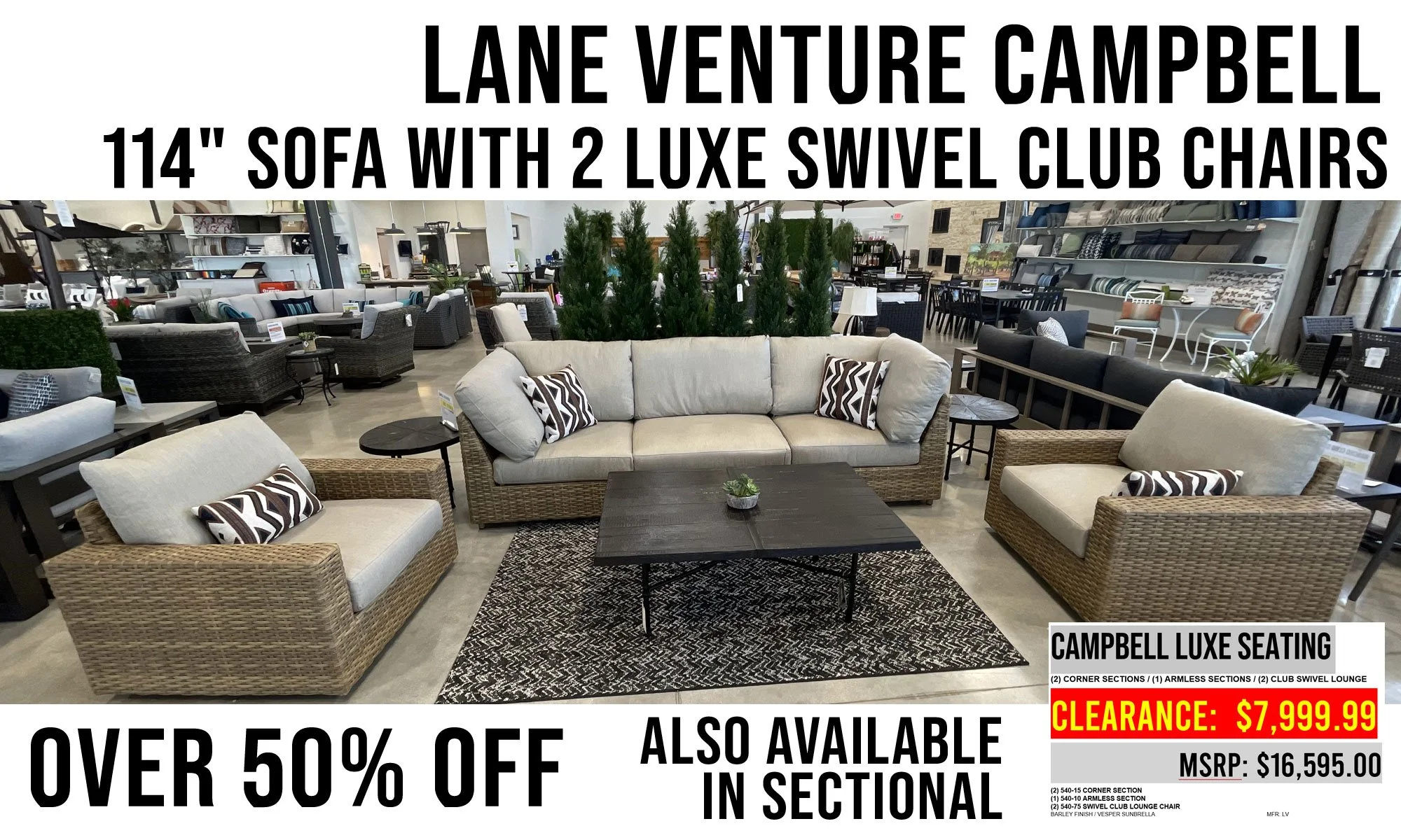 CLEARANCE SALE — Patio Furniture San Antonio Patio Furniture Boerne Outdoor Patio Furniture