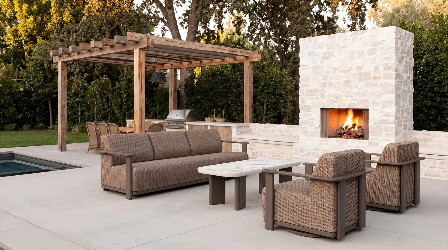 CUSHION-LESS OUTDOOR FURNITURE — Patio Furniture San Antonio | Patio ...