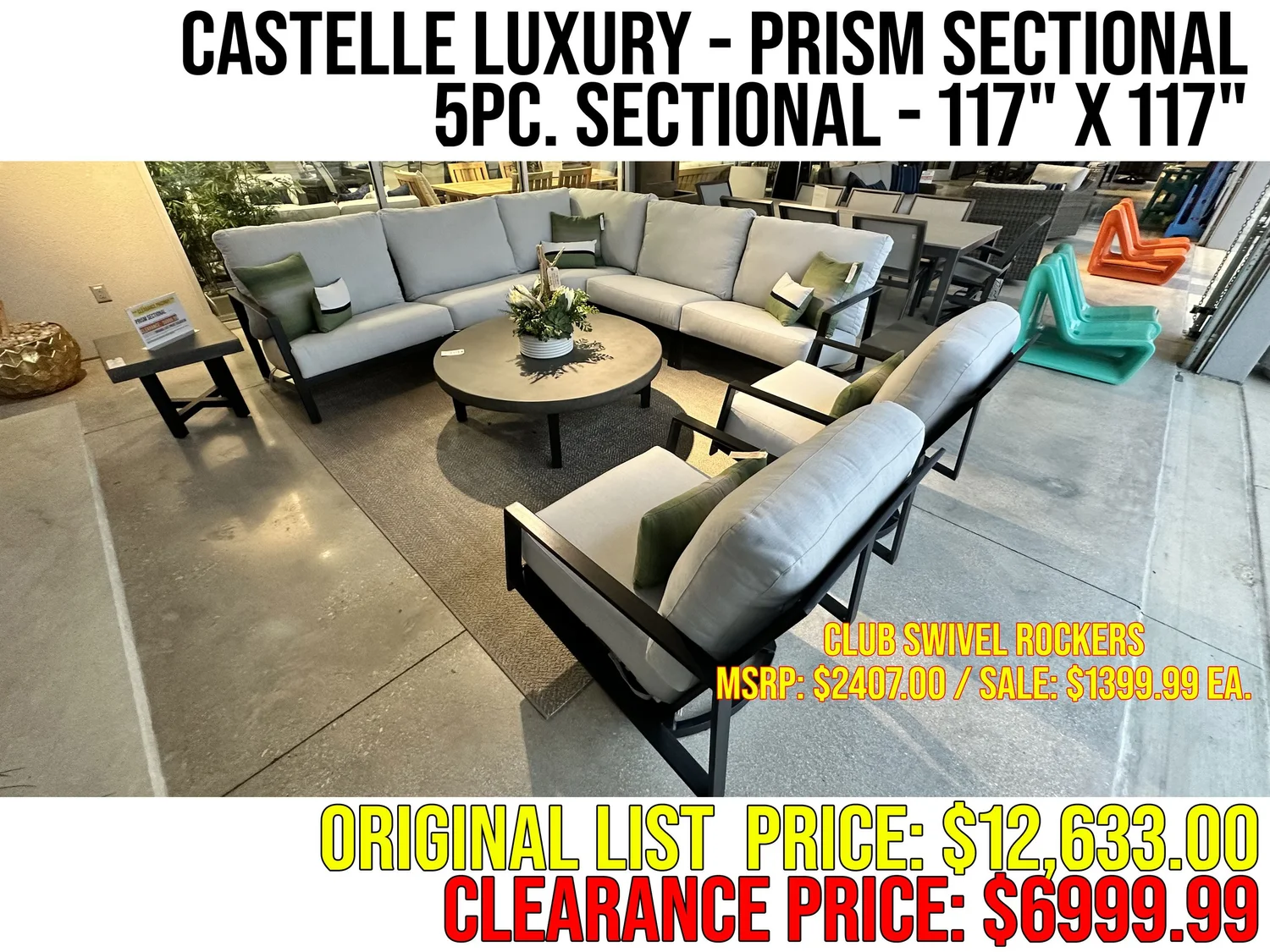 CLEARANCE SALE — Patio Furniture San Antonio Patio Furniture Boerne
