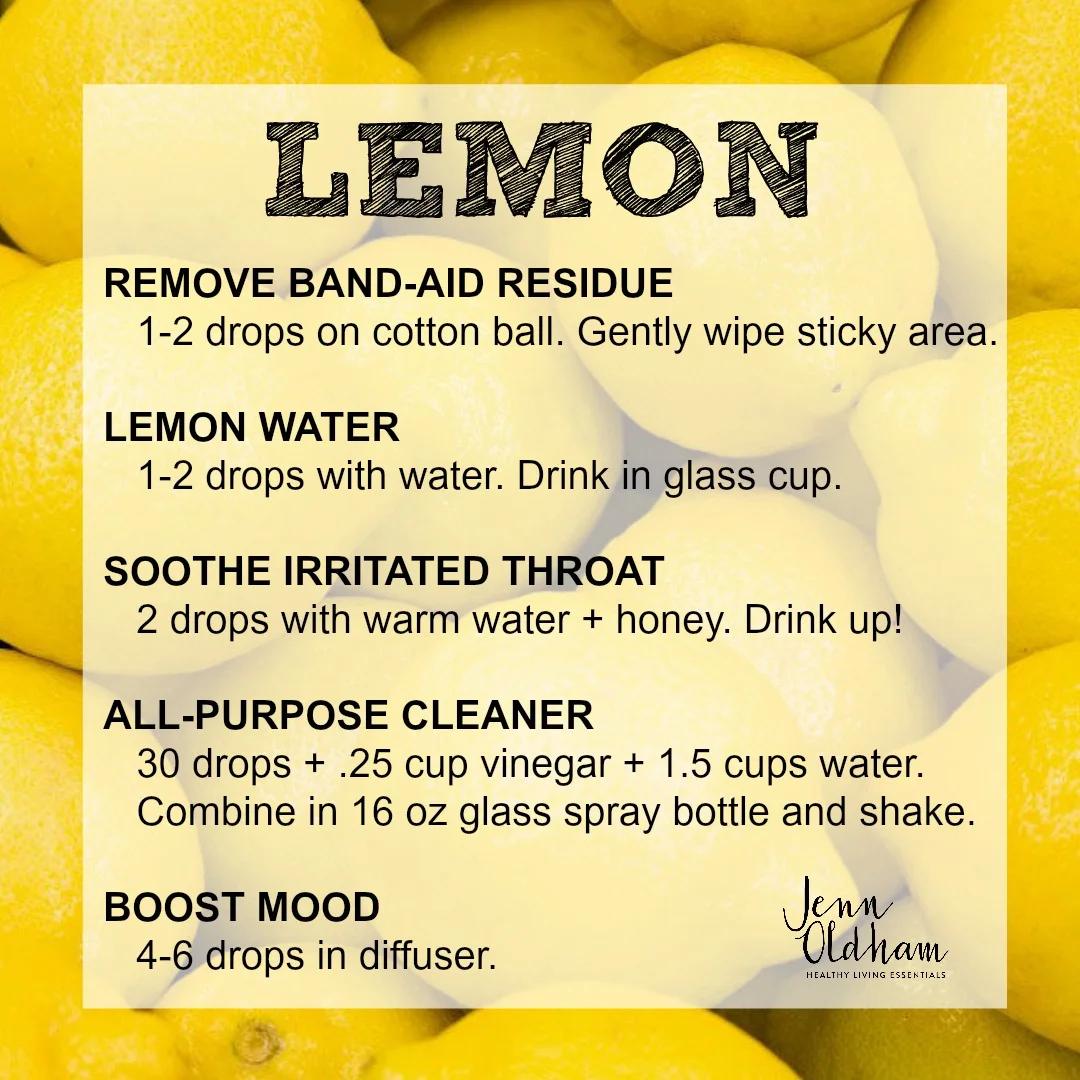 How to Use Lemon Essential Oil