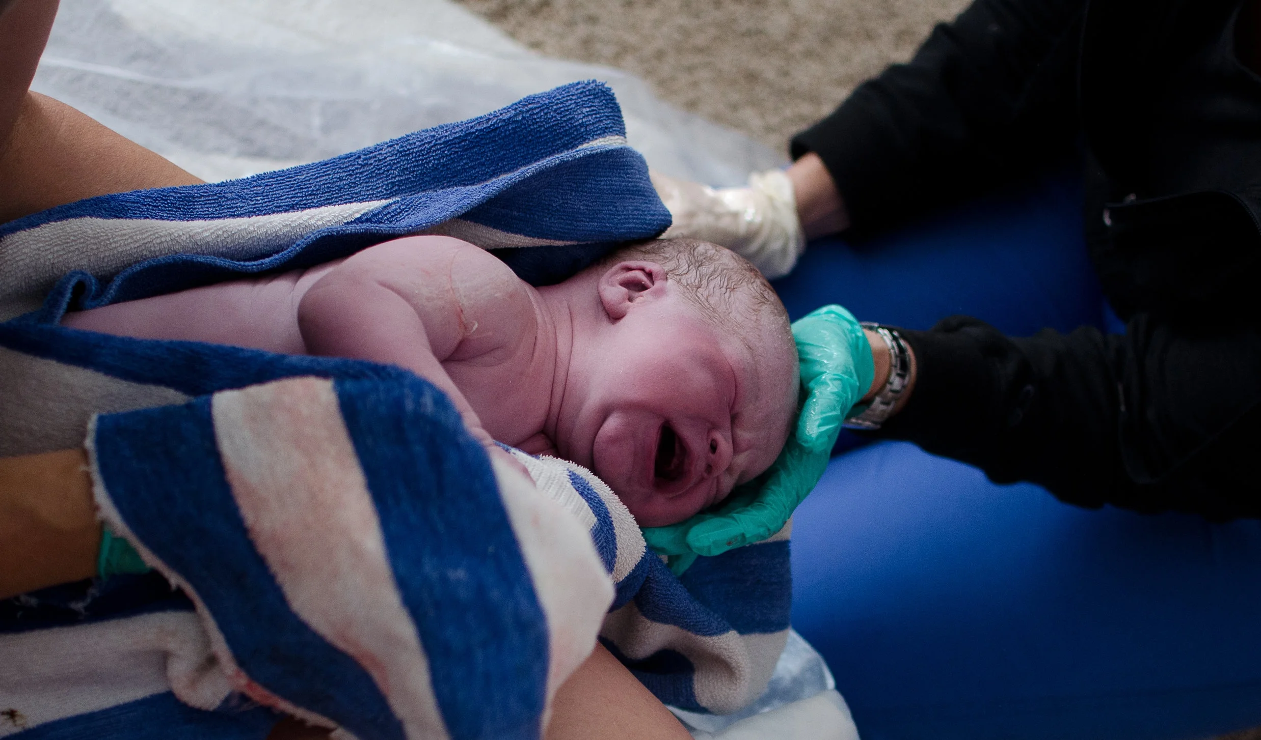 A Baby Is Born At Home