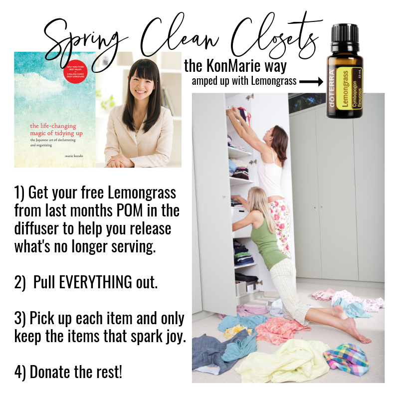 Spring Clean Closets