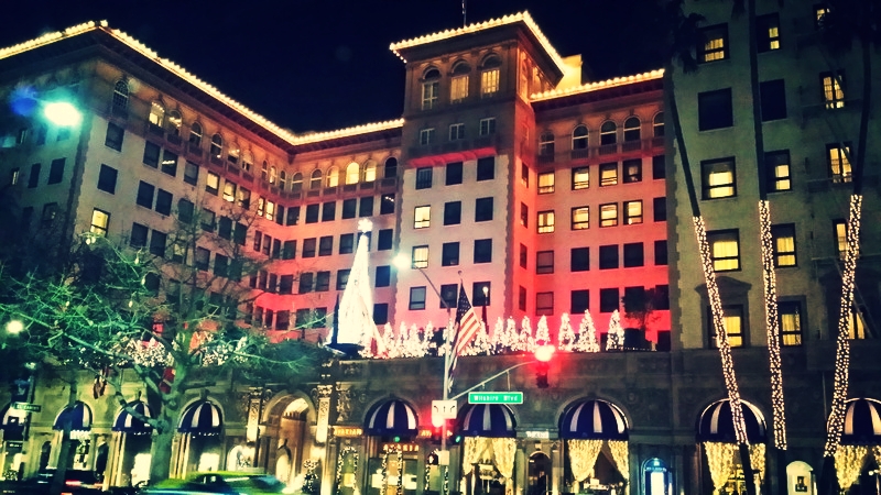 Pretty Woman hat schon lange ausgecheckt: Das Beverly Wilshire Hotel liegt in Sichtweite unserer Bar am Rodeo Drive