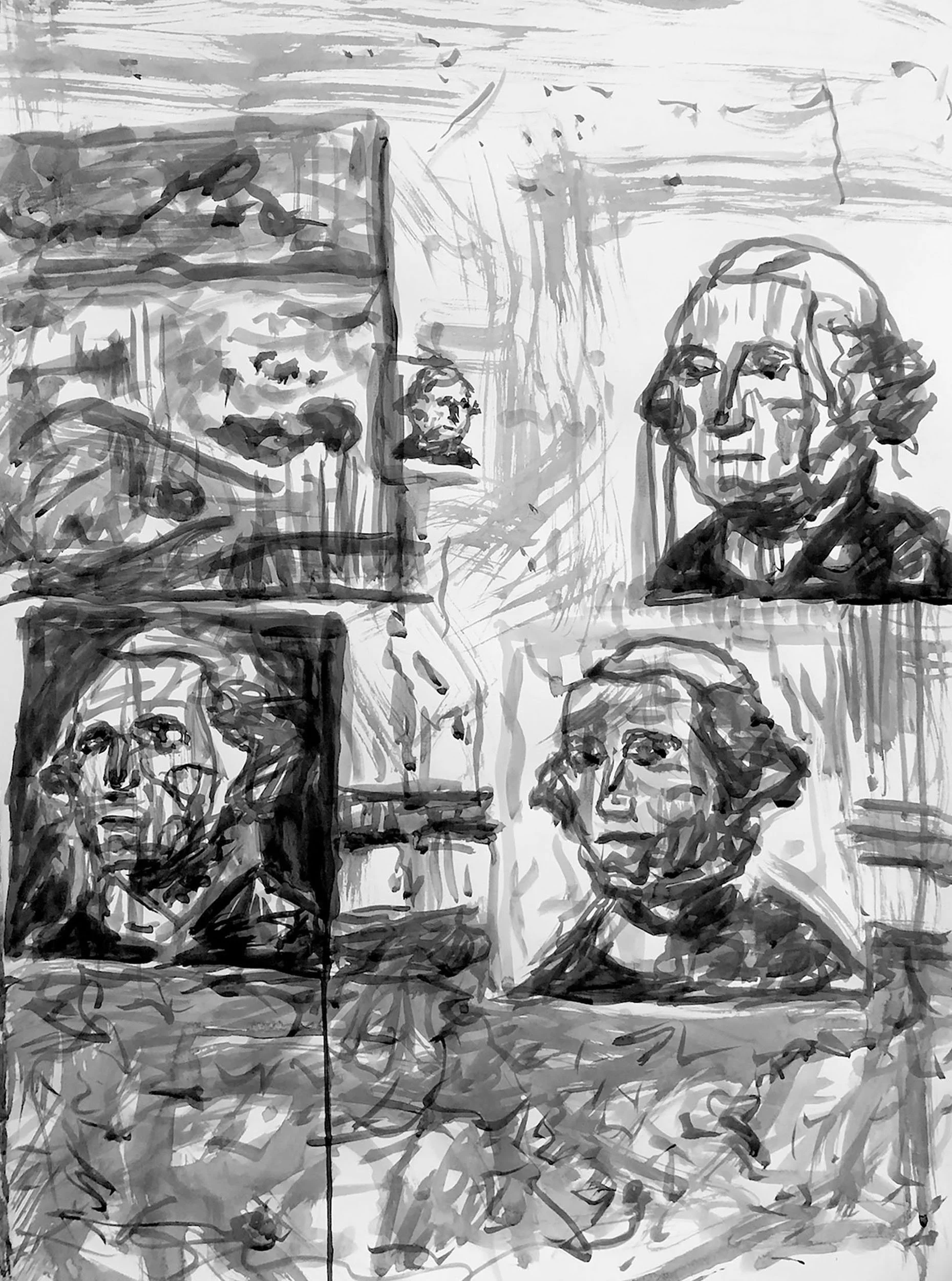 Washingtons in Studio Still Life, 2025