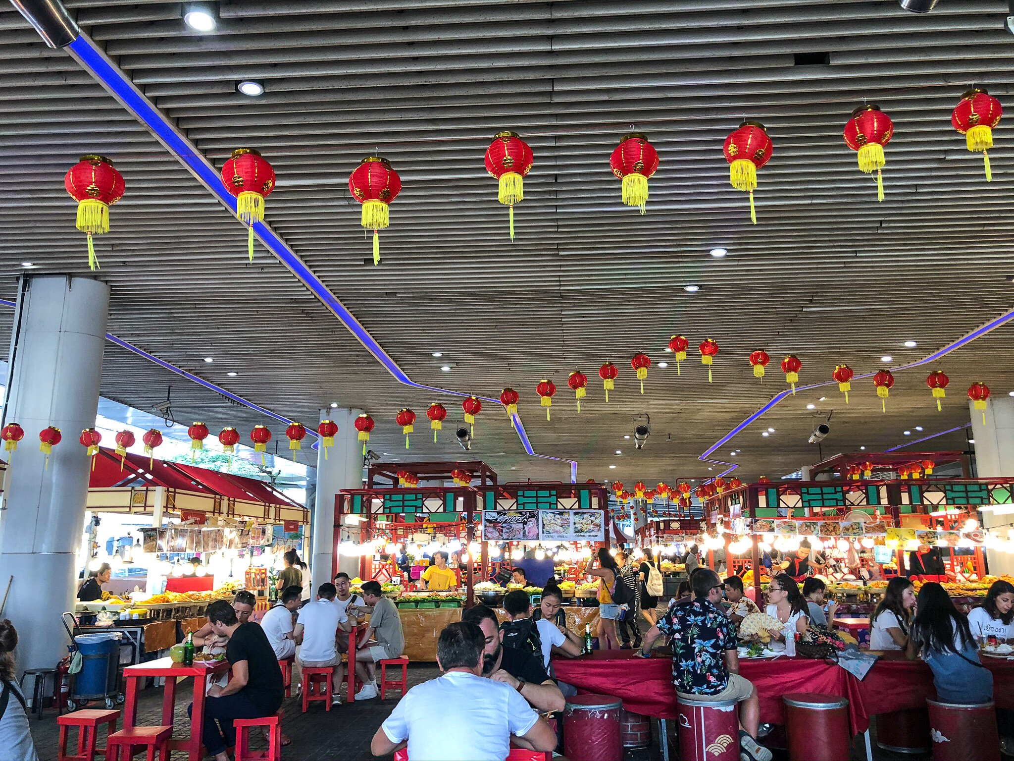 Halal Food Market Outside MBK