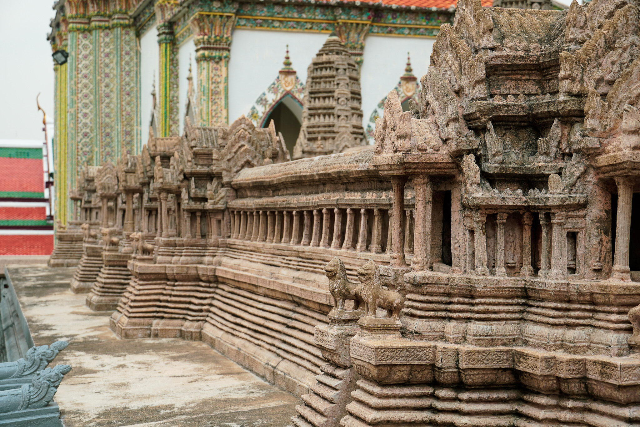 Model of Angkor Wat at the Grand Palace