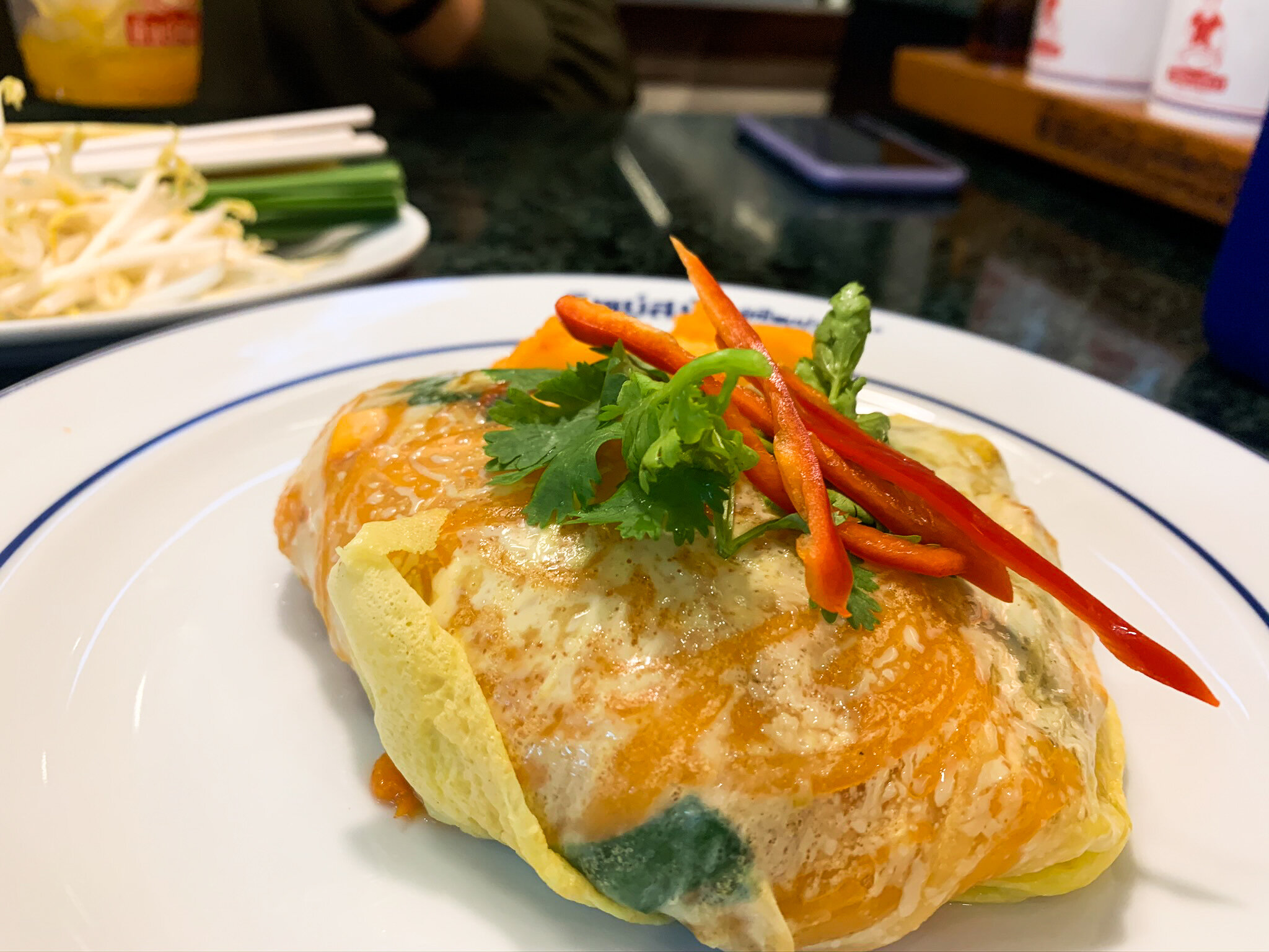 Pad Thai Omelette at Thip Samai