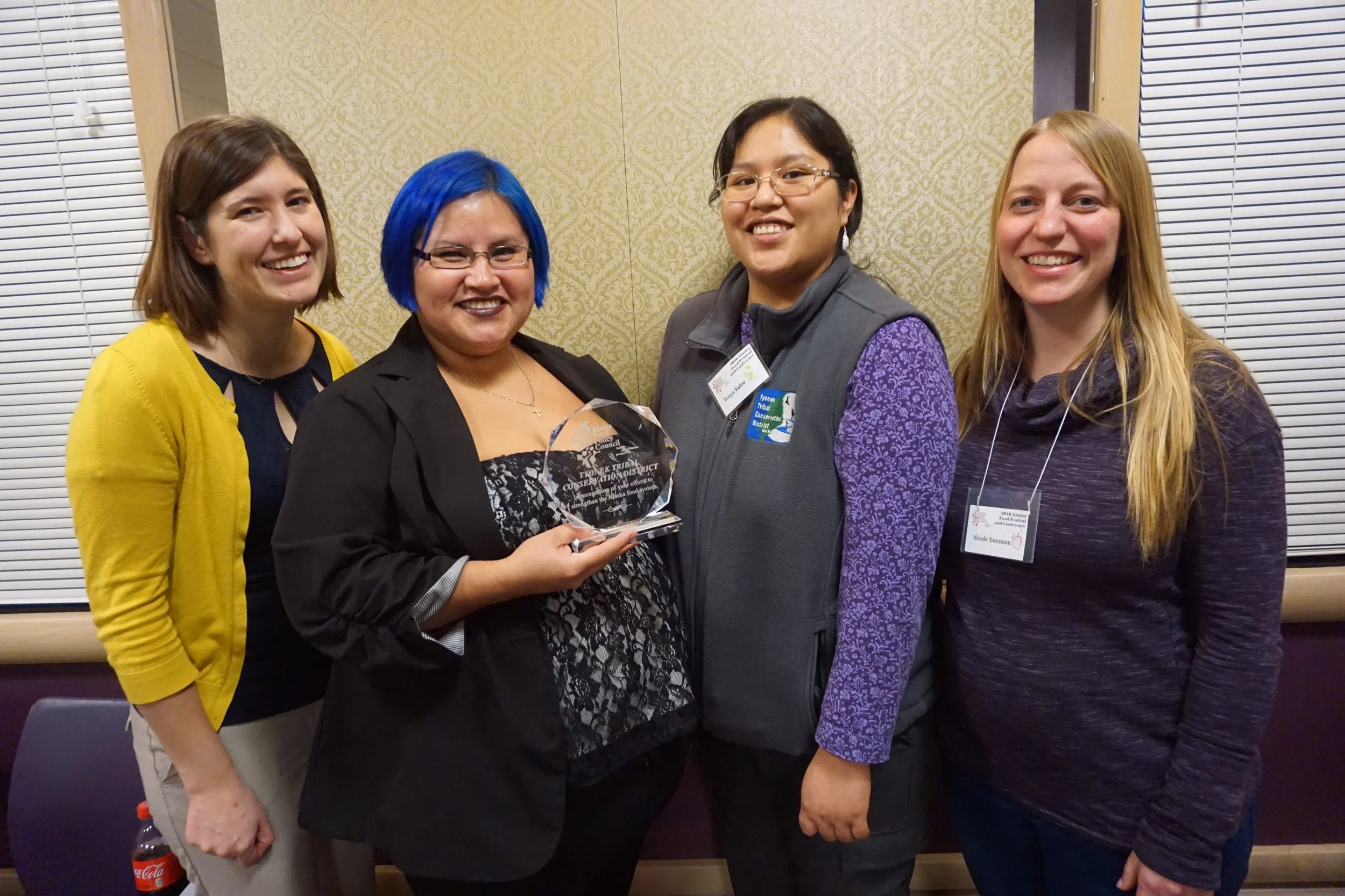 Last year, the first Alaska Food Hero recipient went to Kyra Wagner of Honer, Tyonek Tribal Conservation District, and Diane Peck of Anchorage.