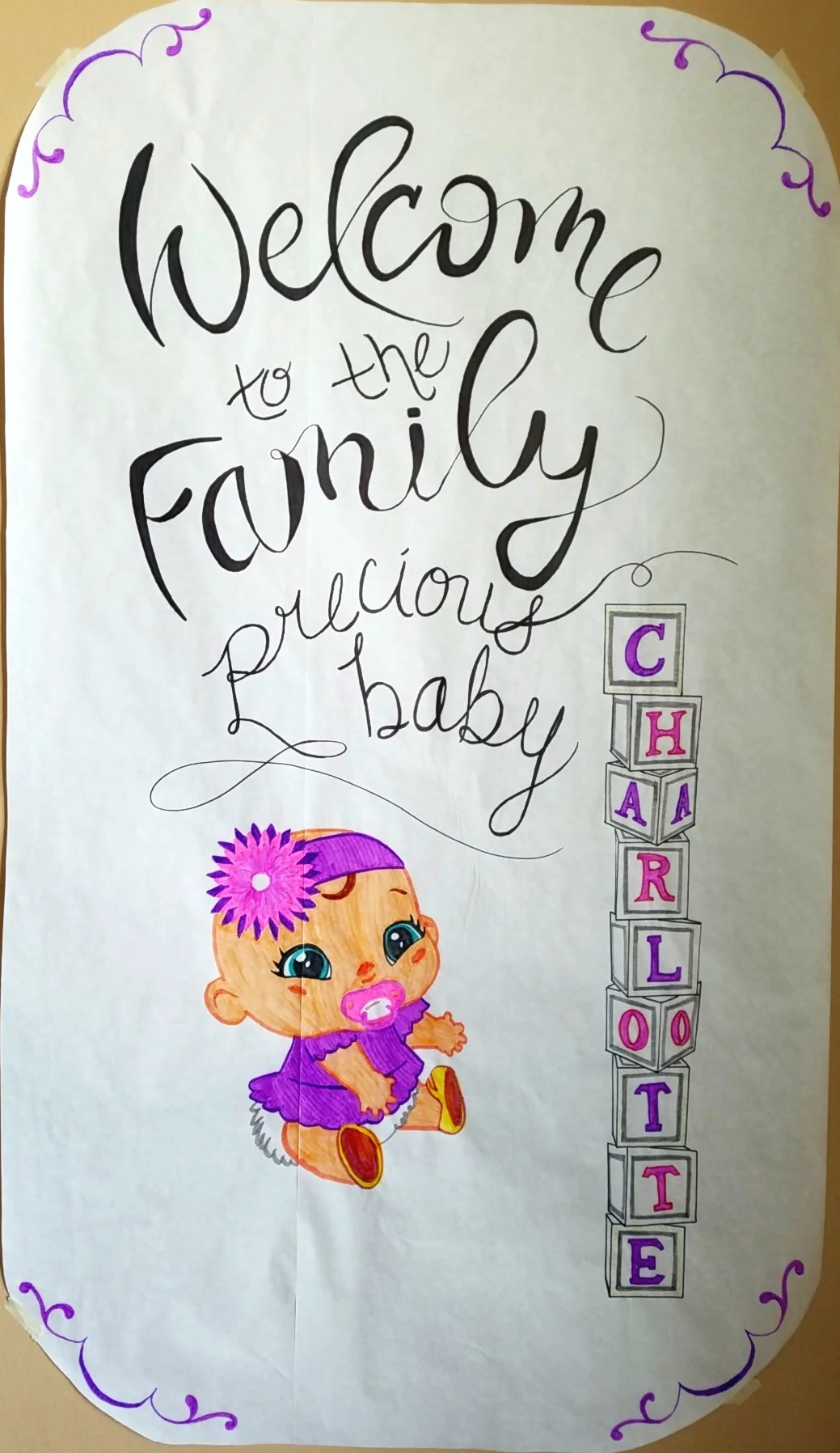Baby Shower Banner