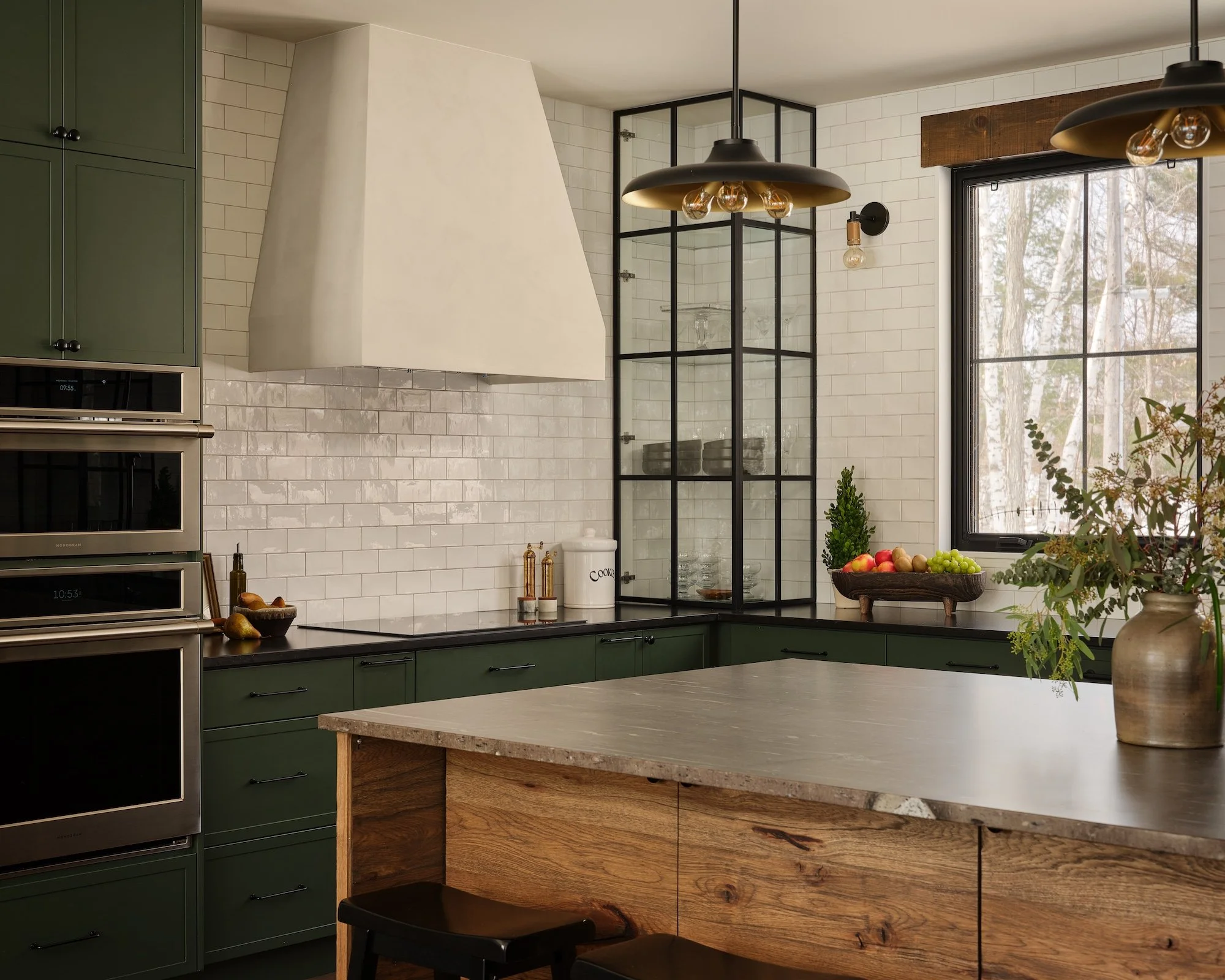 Kitchen Design Cottage Transitional Custom Home