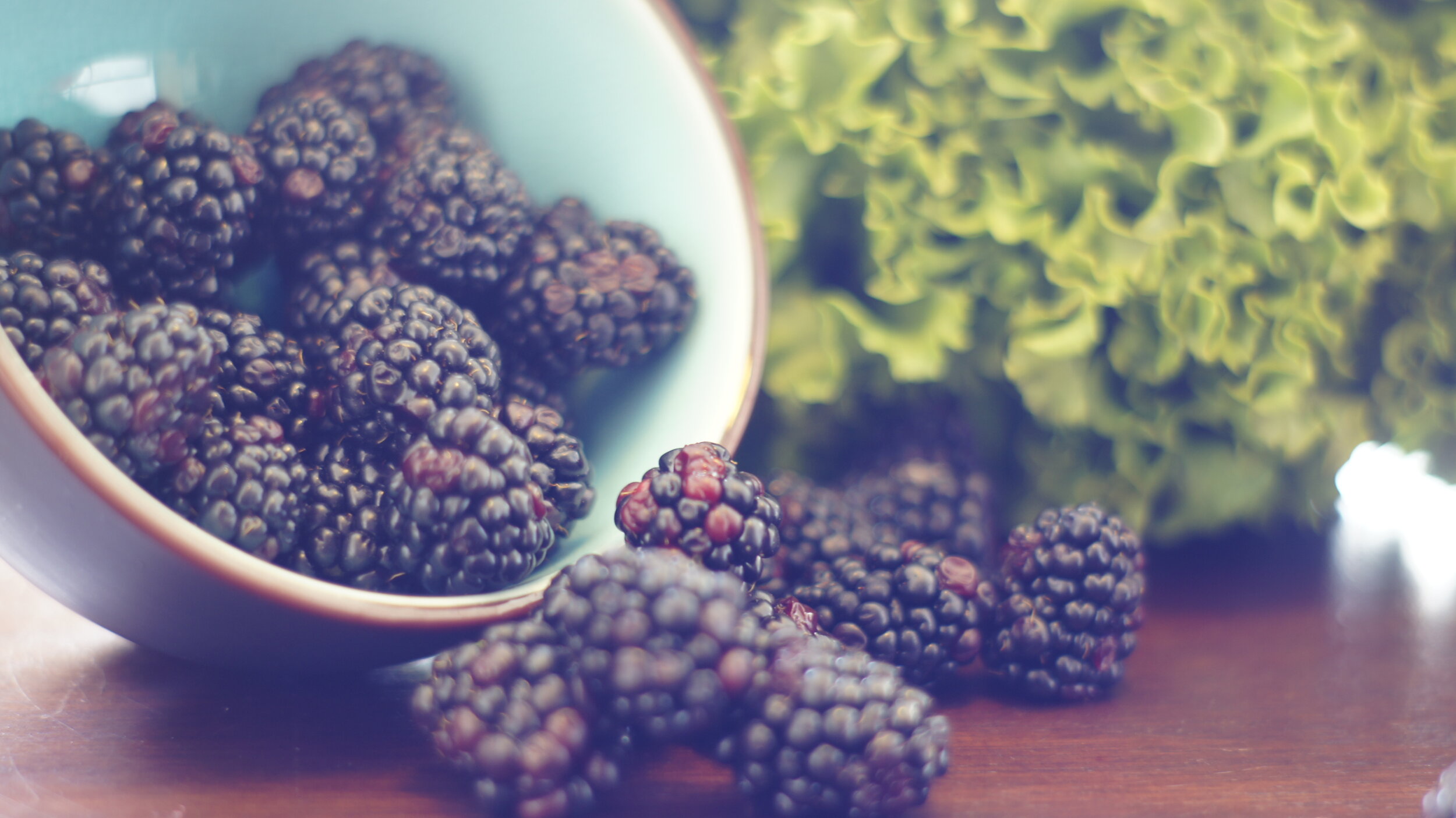 Blackberries not only taste like summer, they’re full of antioxidants too!