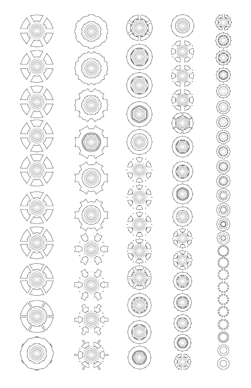 Chapel of the Holy Shroud - Dome Layers - Space and Paper