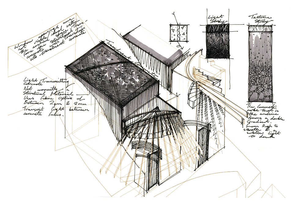 The Historical Archives of Ragusa - Sketch 11 - Space and Paper