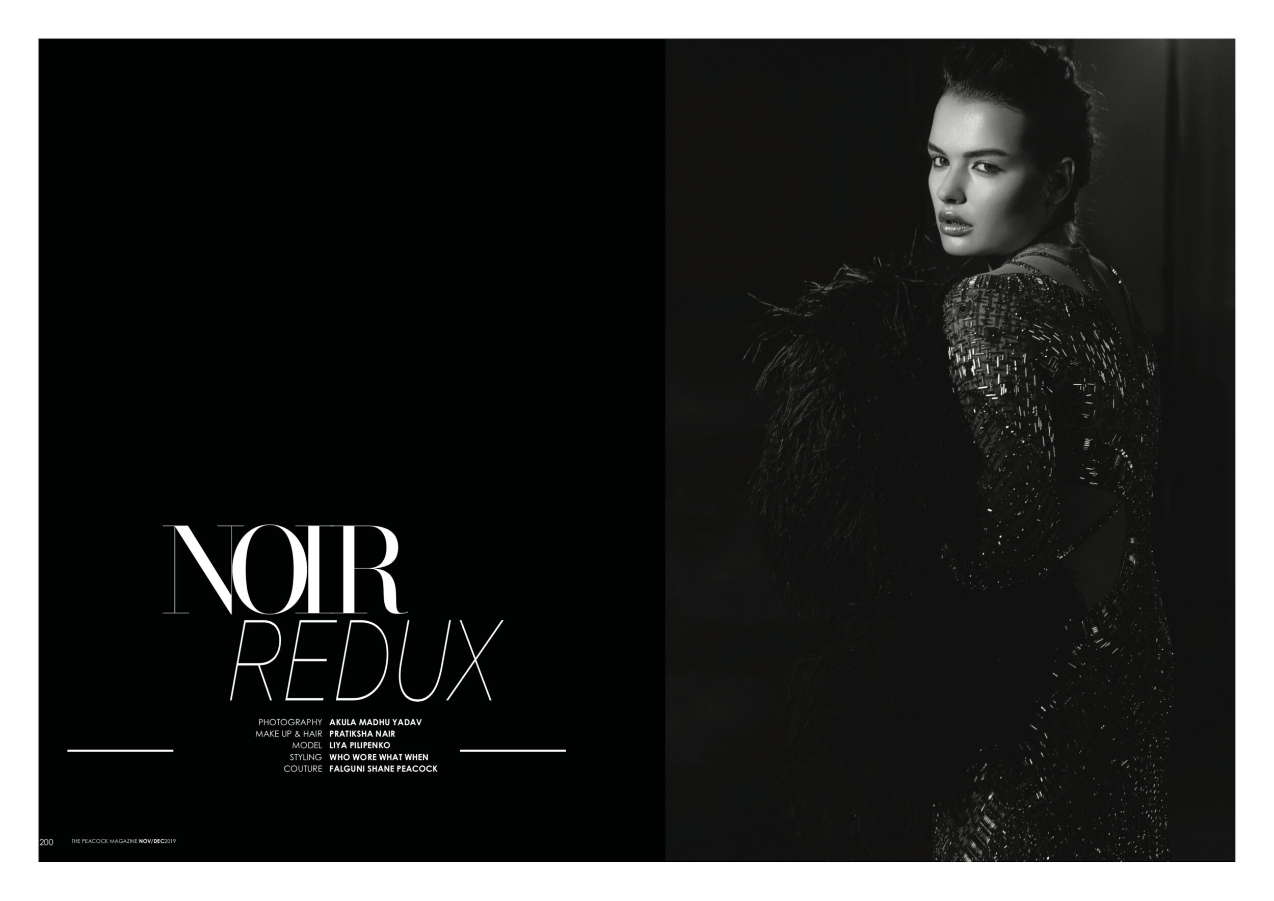NOIR REDUX — WHO WORE WHAT WHEN