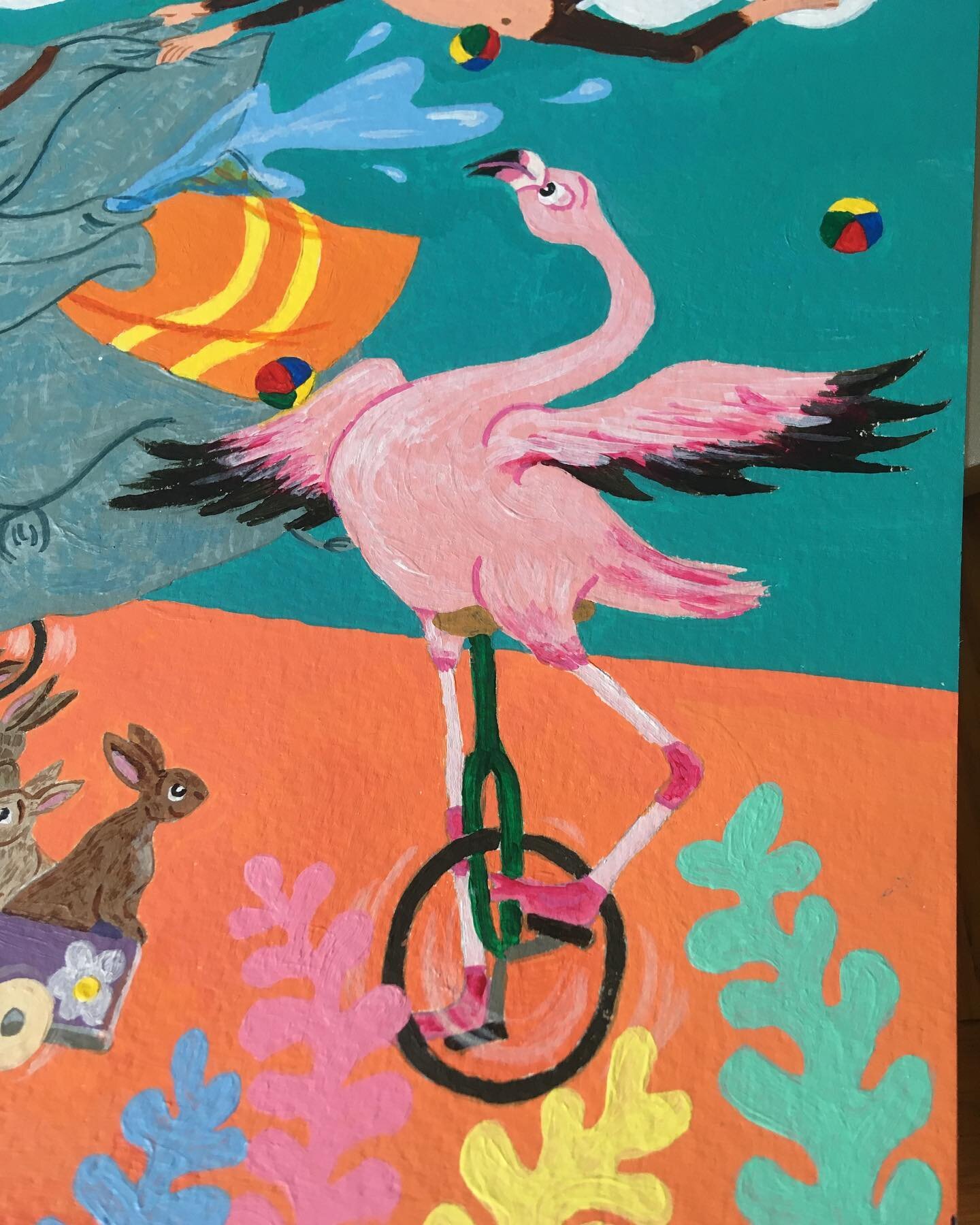 &ldquo;I&rsquo;m just a flamingo, juggling on a unicycle, asking him to love me&rdquo; #nottinghillquotesgonewrong
