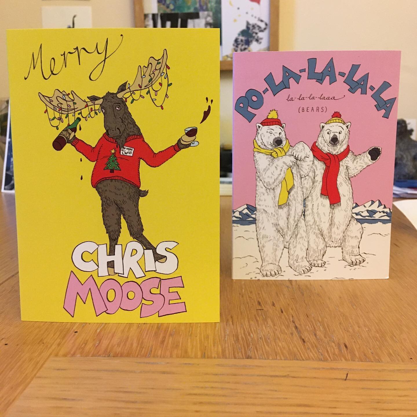 Lads! Christmas cards are back in stock! Now available in packs of 10, so for the first time this year you can choose MORE THAN SIX FRIENDS!! Get em while they&rsquo;re hot (or just, y&rsquo;know, before Christmas).