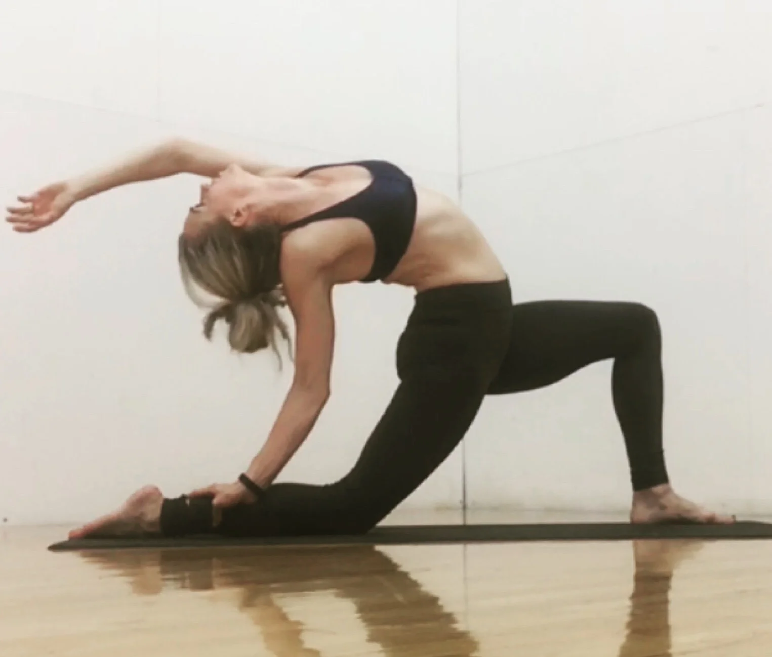 I used to be embarrassed by posting yoga pictures and videos, but realized that by doing so, many others out there were interested and encouraged to start a practice. That's why I continue to document poses on social media; my whole purpose of engaging is to encourage wellness and health. Yoga embodies all that I believe in. 