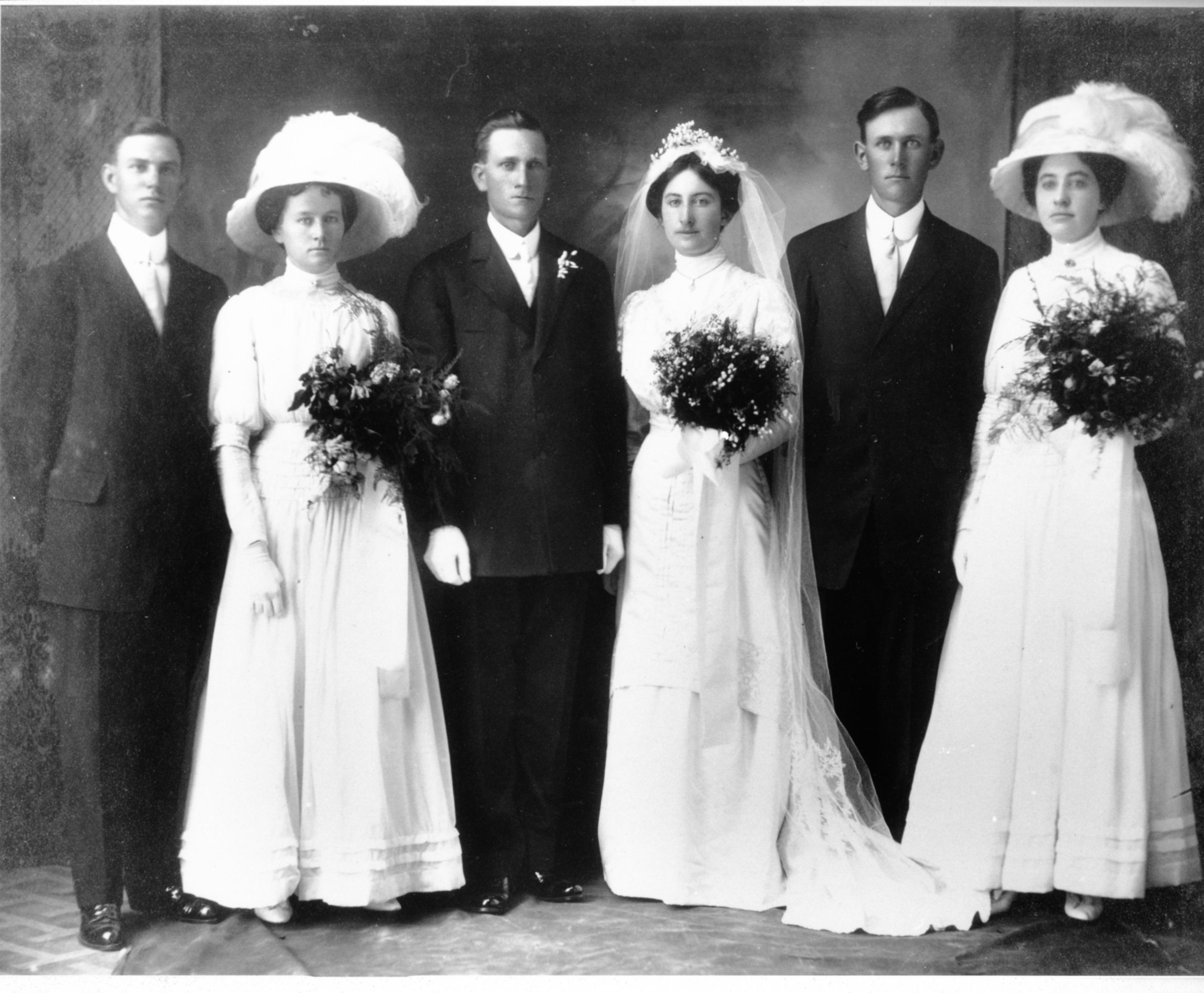 1910 Wedding of Caspar Borchard Jr. and Ida Ayala