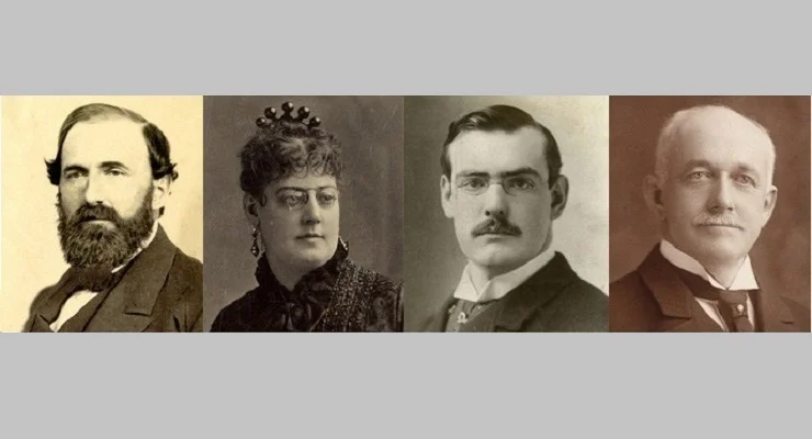 Collis, Arabella, Archer and Henry Huntington