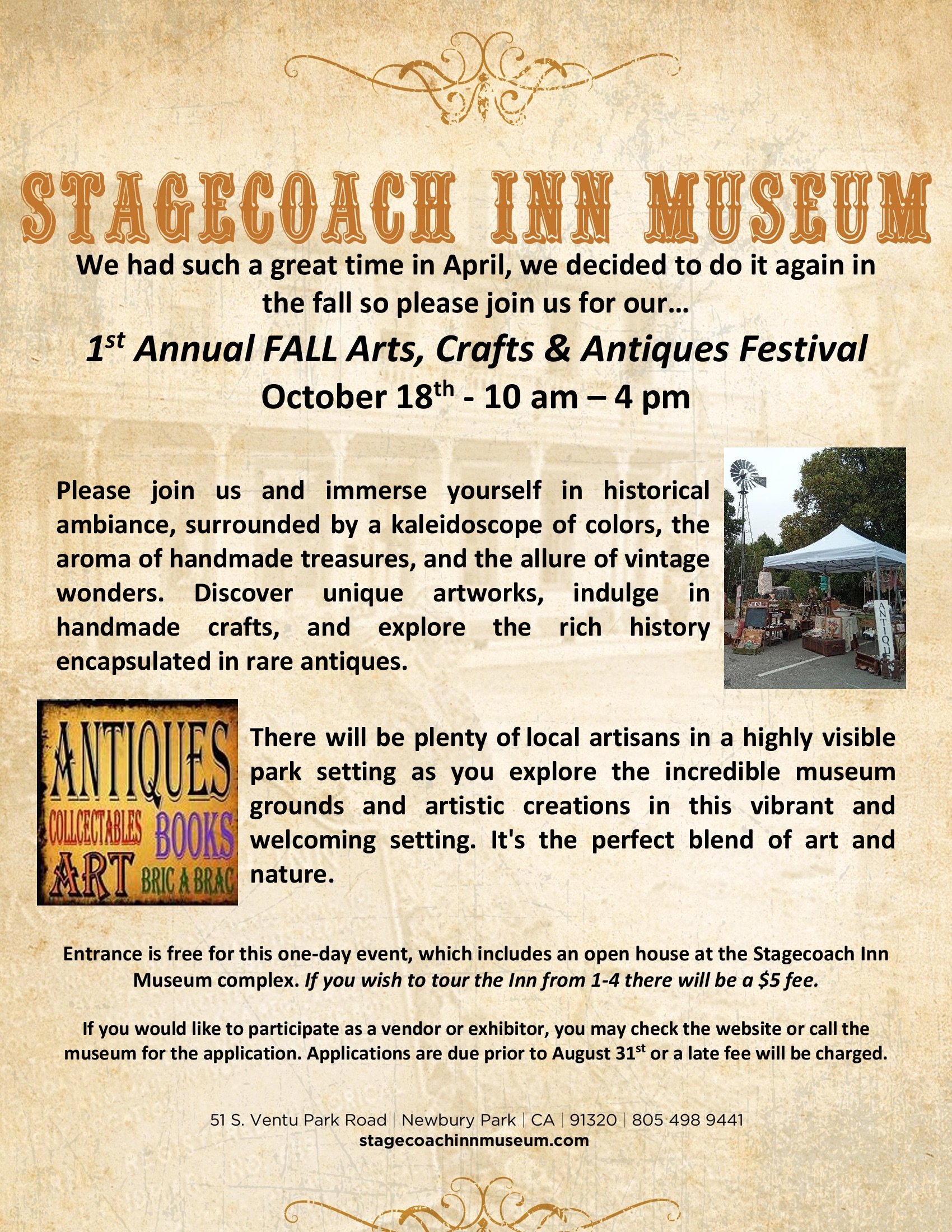 Fall Arts, Crafts &amp; Antiques Festival