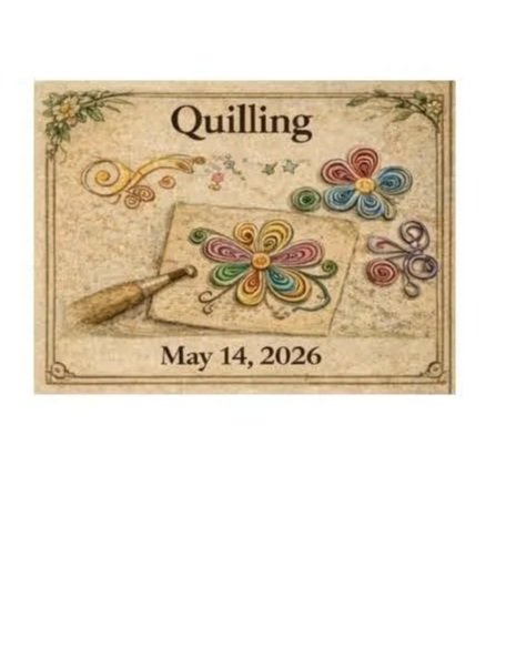 Craft Class - Quiling