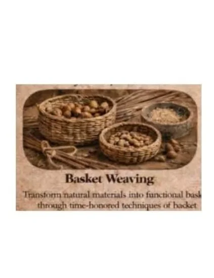Historical Trades at the Inn - Basket Weaving