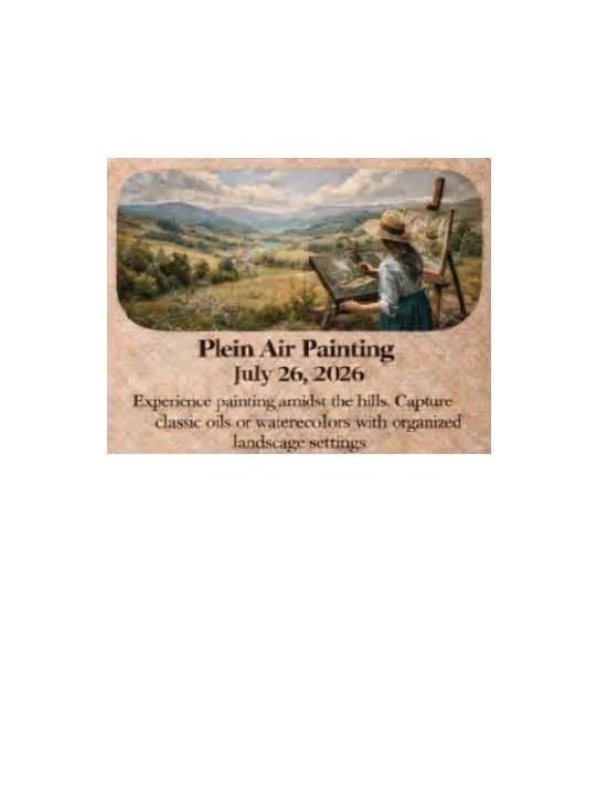 Historical Trades at the Inn - Plein Air Painting