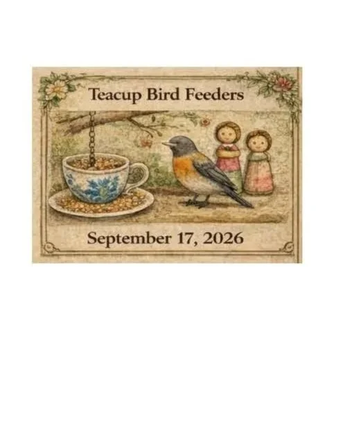 Craft Classes at the Inn - Teacup Bird Feeders