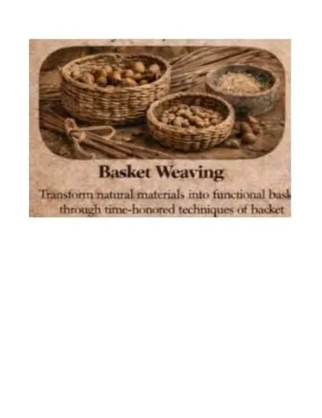 Historical Trades at the Inn - Basket Weaving