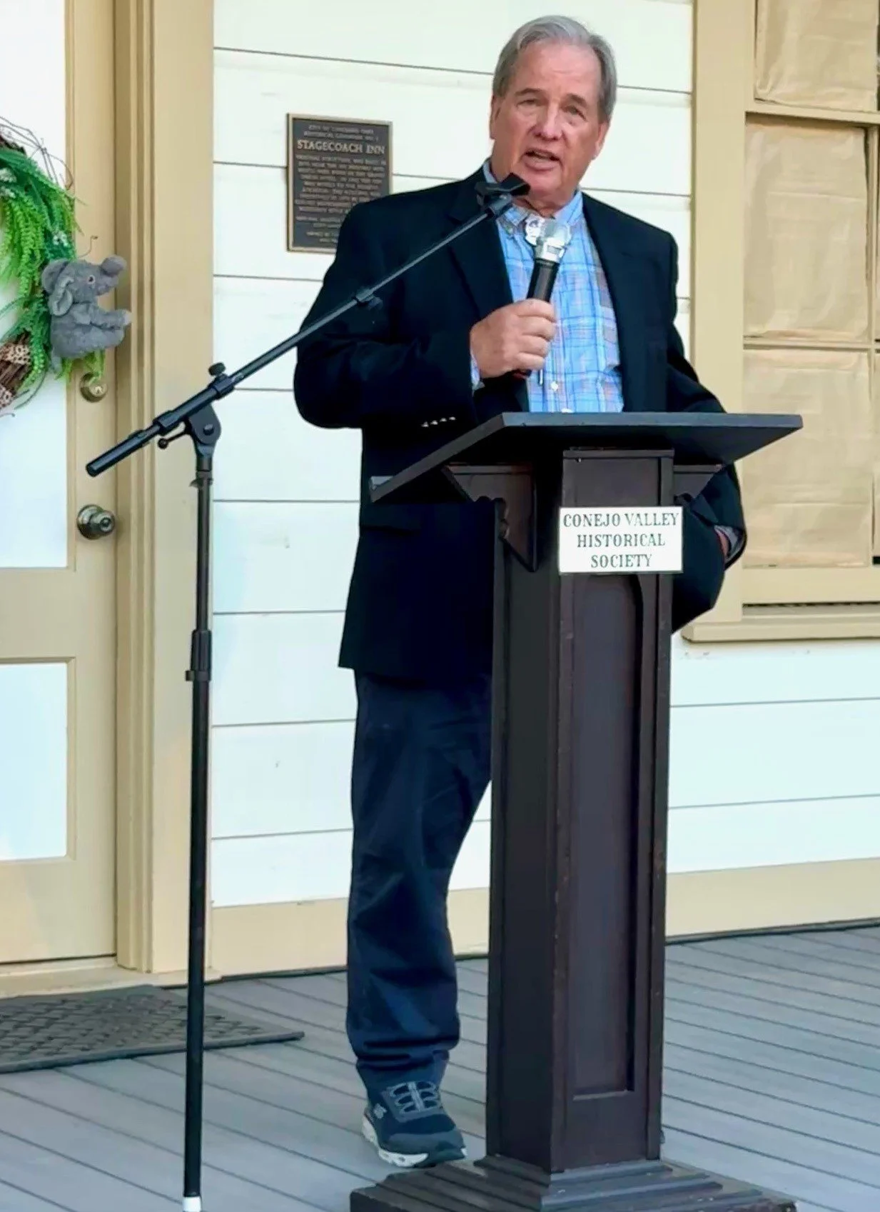 CVHS President Bill Ackerman