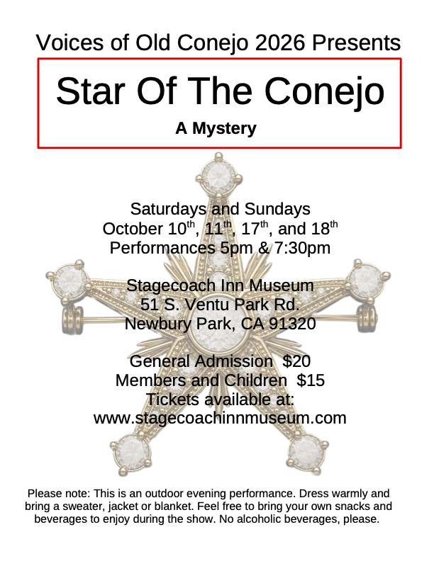 Voices of Old Conejo - Two Performances 5:00 &amp; 7:30