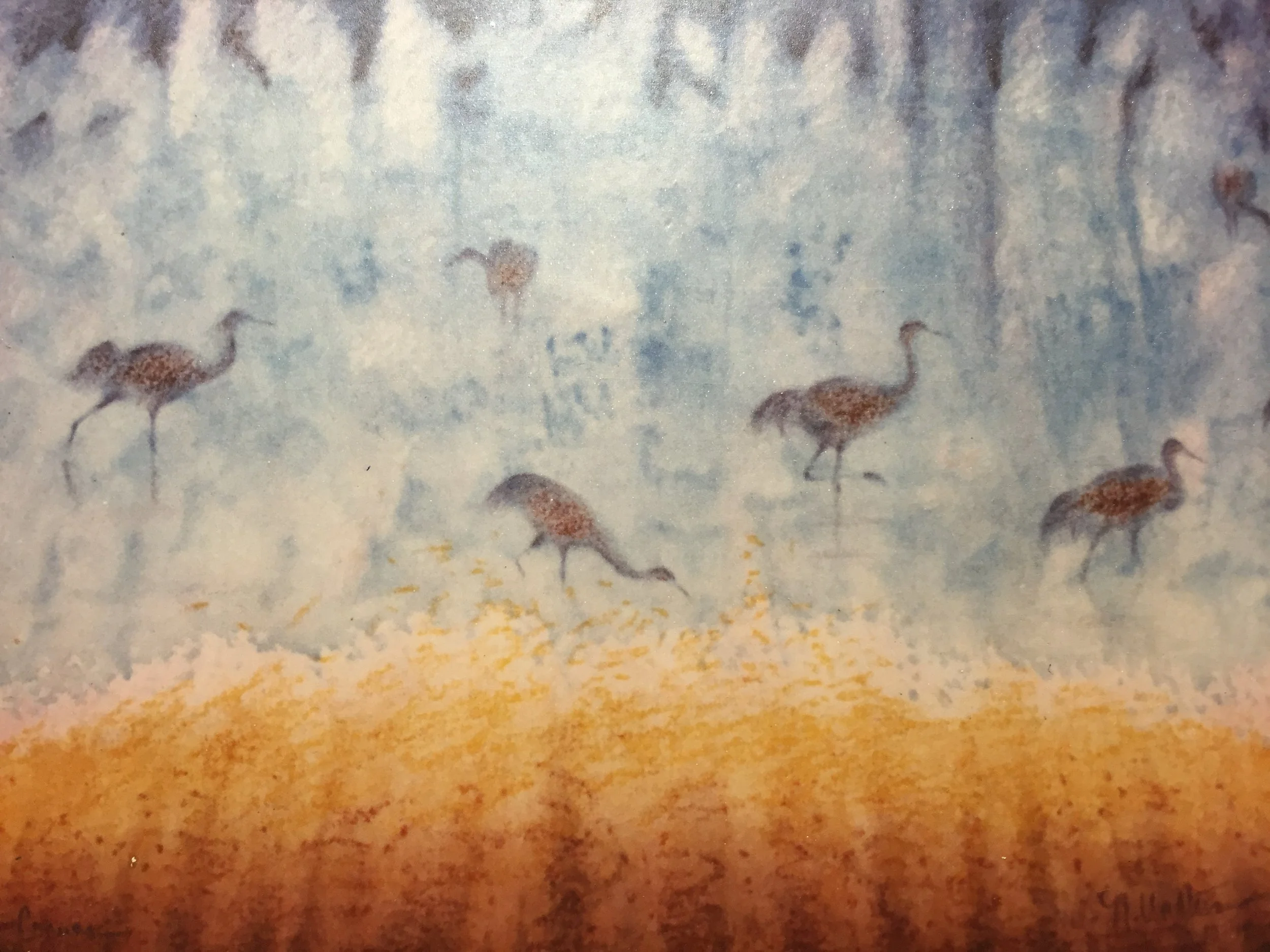 SAND CRANES  1990