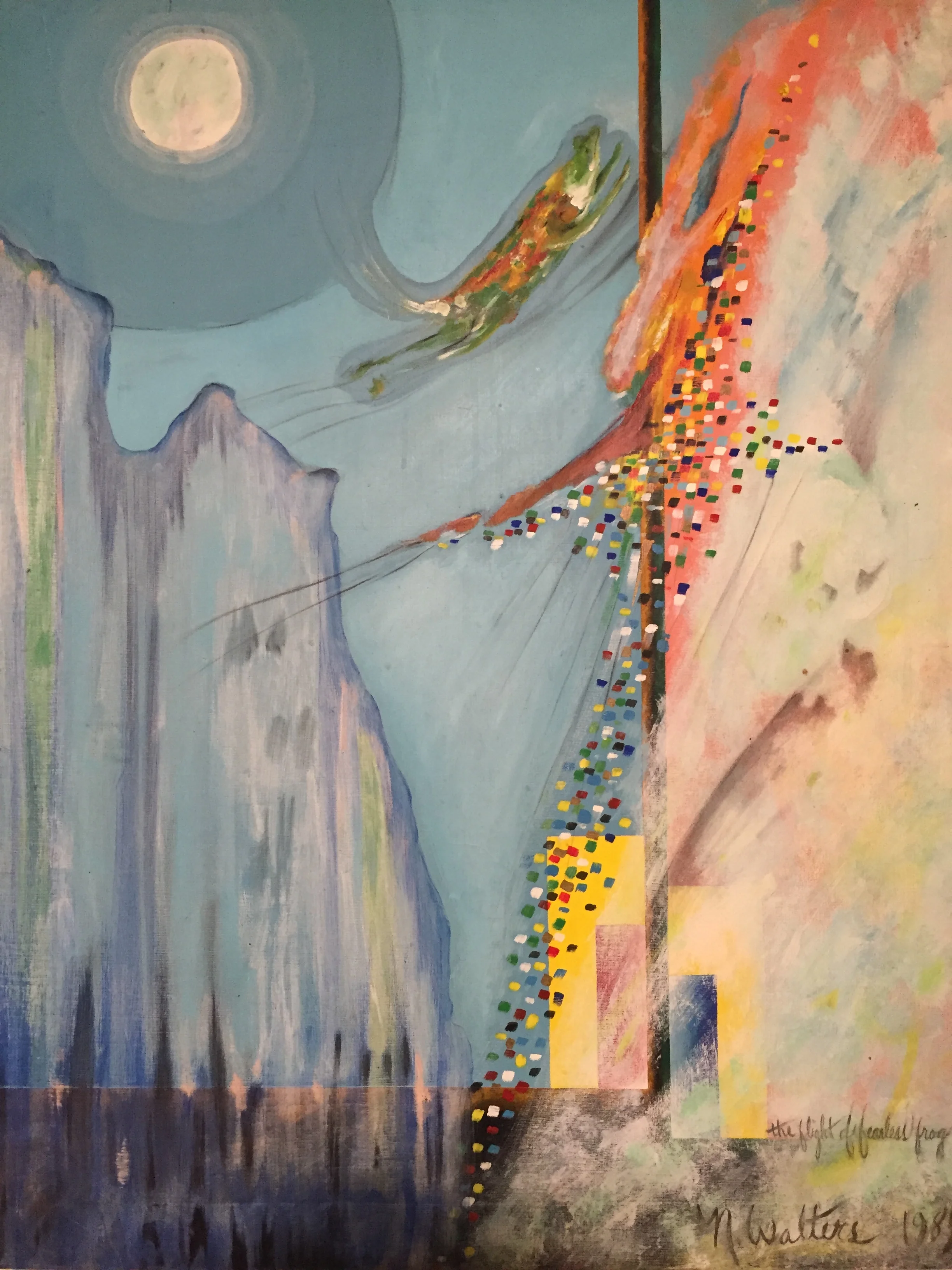 FLIGHT OF FEARLESS FROG  1985