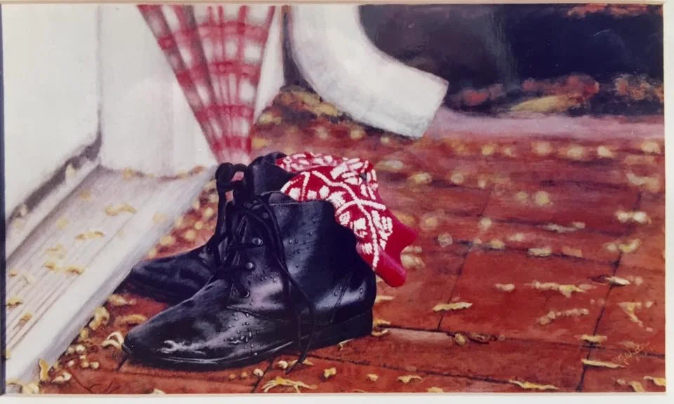 ITALIAN SHOES IN THE RAIN    1986